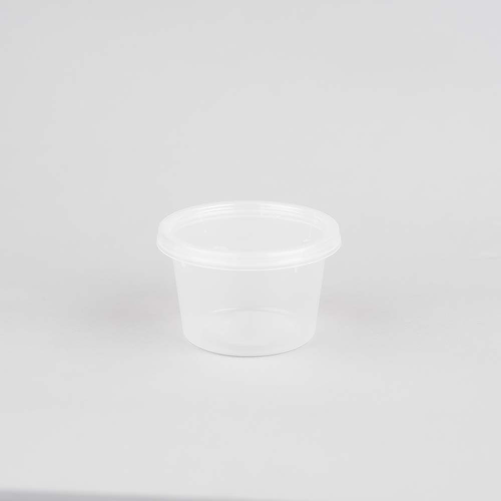 4oz Sauce Pots and Lids (120 ml) - 1000Pc/box