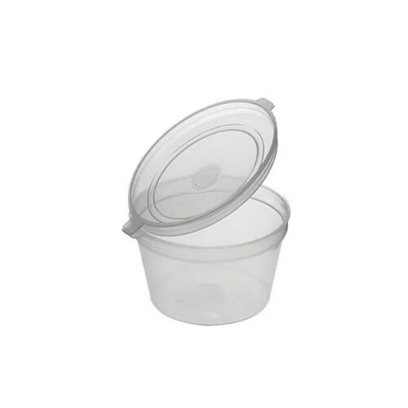 1oz/25ml Hinged Sauce Pots - 2000Pc/box