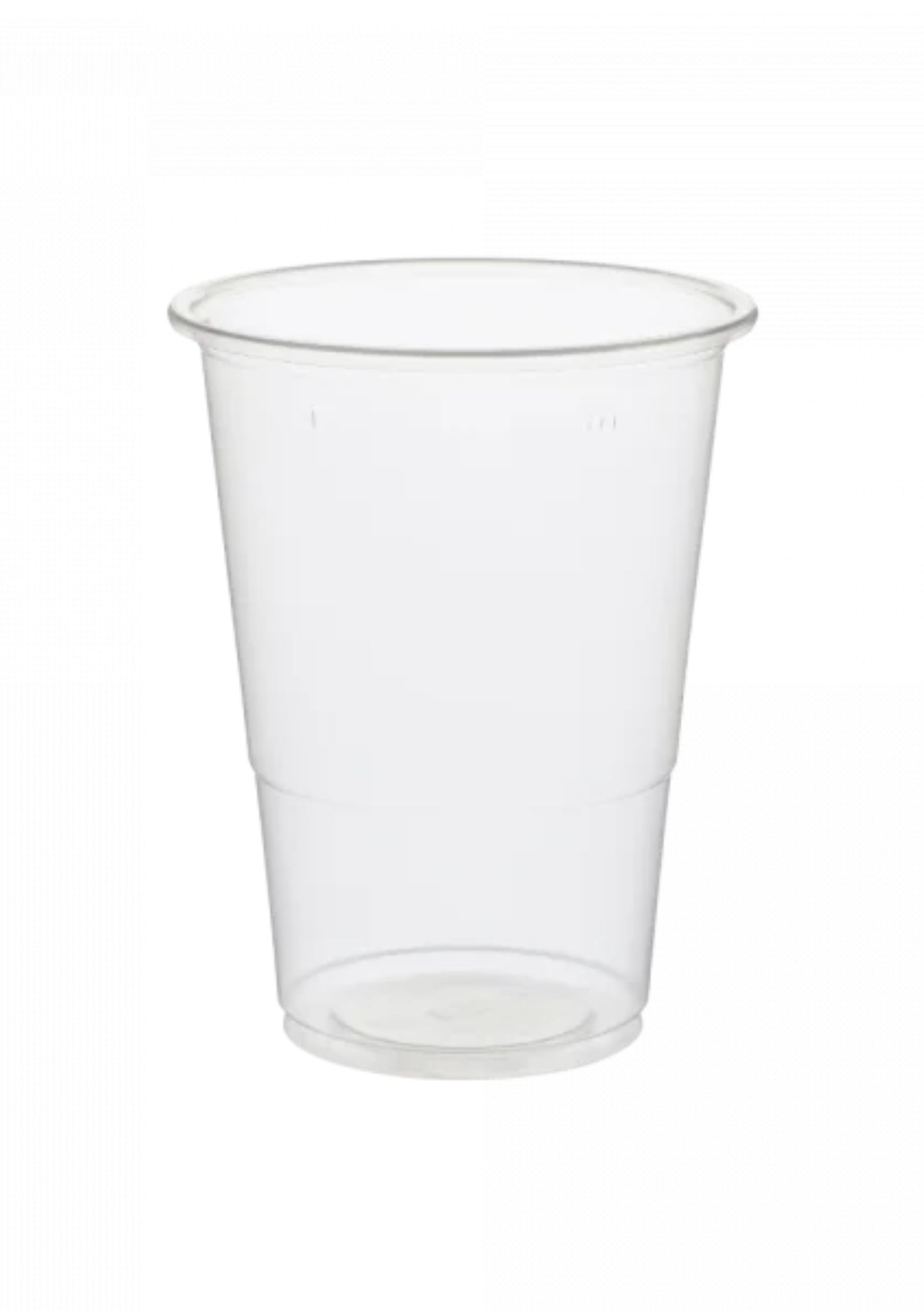 Disposable Half Pint Glass 10oz To The Brim - 1000 Pack