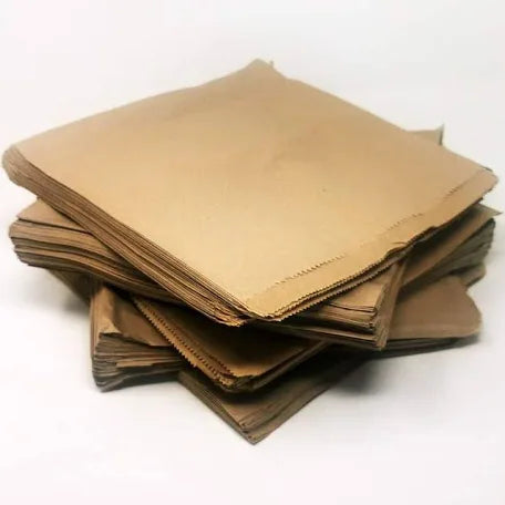 Strung Brown Bags