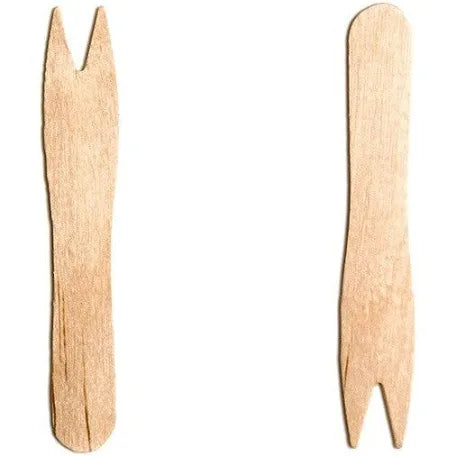 Wooden Chip Fork - 1000pcs