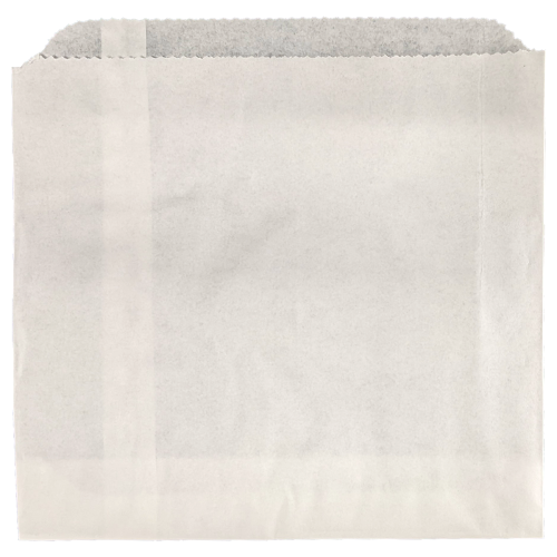 Greaseproof Scotchban Paper Chip Bags 150x150mm/6x6" White (Pack of 1000)