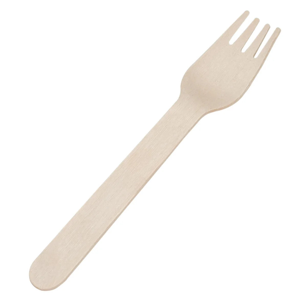 Wooden Fork- 100pcs/ Pack - 1000/box