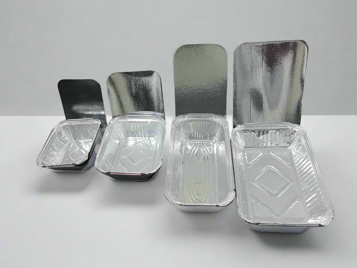 No.2 Aluminium Foil Food Containers (450ml) - Standard Duty