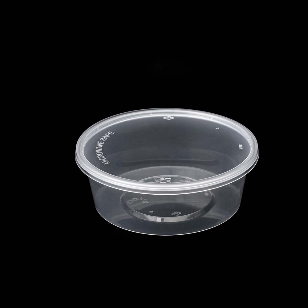 Round Plastic Pots and Lids