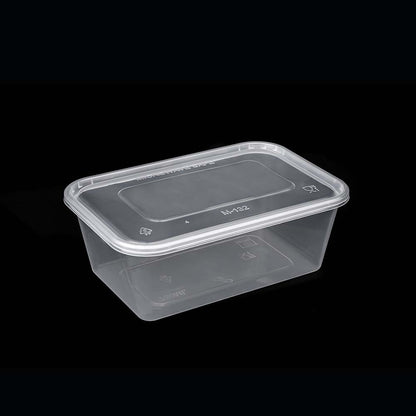 750ml Microwaveable Containers with Lids - 250 Pc/box