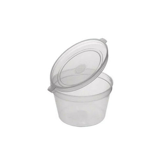 1oz/25ml Hinged Sauce Pots - 2000Pc/box