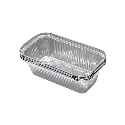 No.6A Aluminium Foil Food Containers & Lids (750ml)