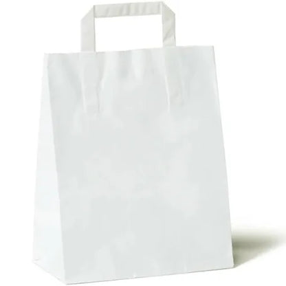 Large Brown Internal Flat Handle Paper Bag