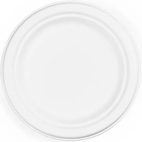 11” Eco Bagasse Plates - 25pcs x20 packs