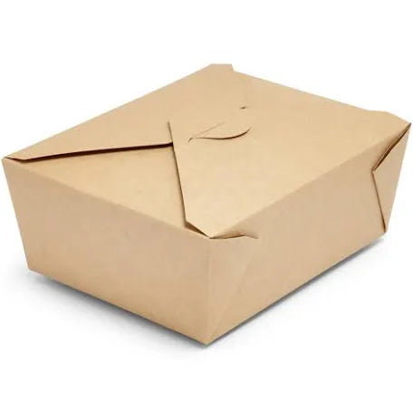 No.8 Leak Proof Kraft Deli Box - 300pcs