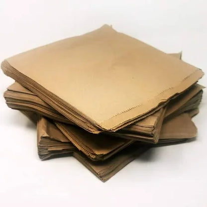 Strung Brown Bags