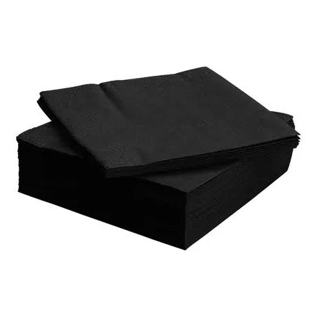 Black Paper Napkins