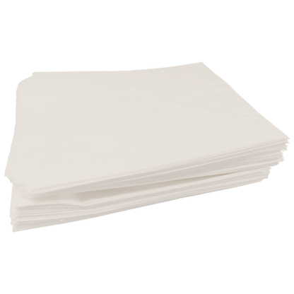 Greaseproof Scotchban Paper Chip Bags 150x150mm/6x6" White (Pack of 1000)