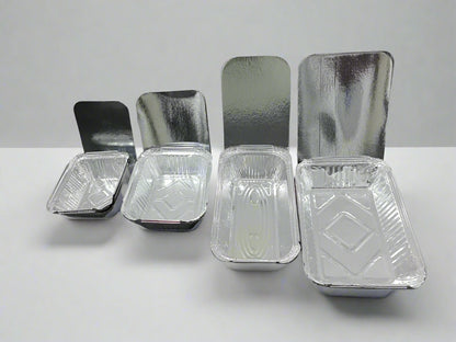 No.2 Aluminium Foil Food Containers (450ml)